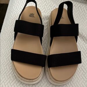 Wild Fable Black Strap Sandals